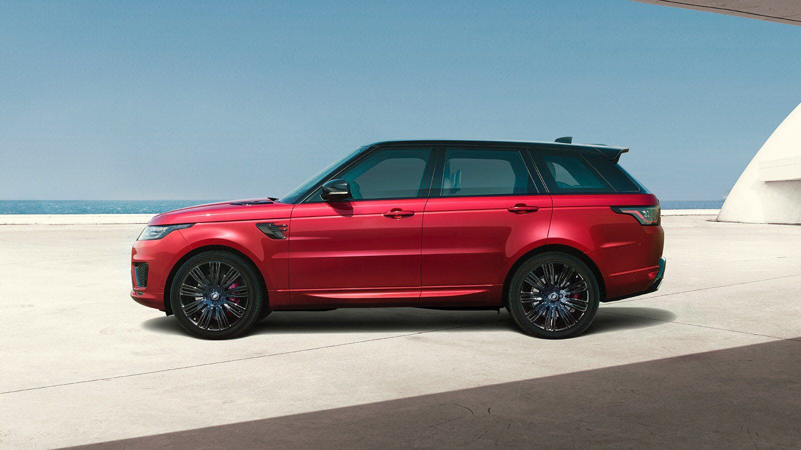 Range Rover Sport Autobiography Dynamic в цвете Firenze Red.