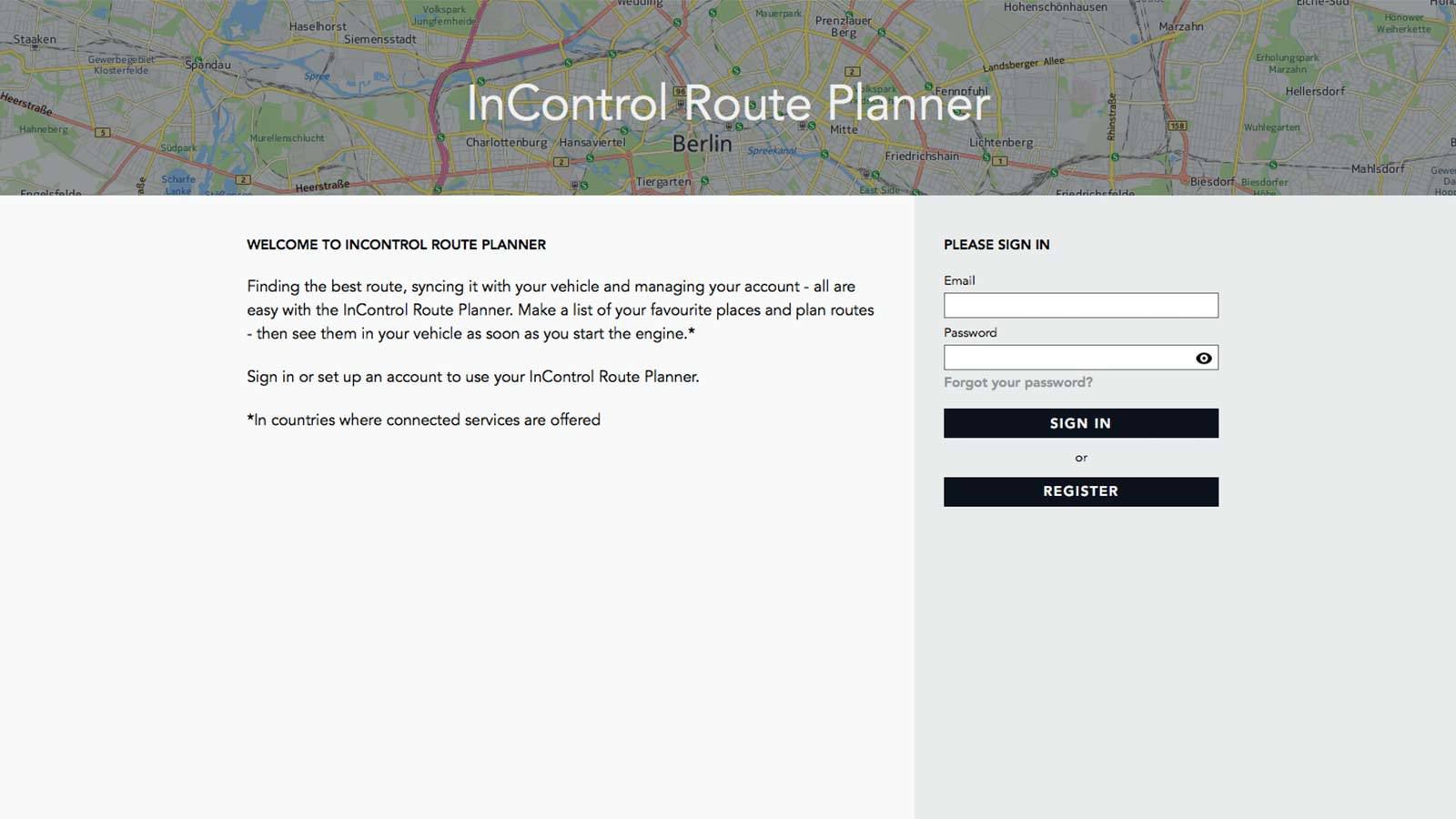 ДОСТУП К INCONTROL ROUTE PLANNER